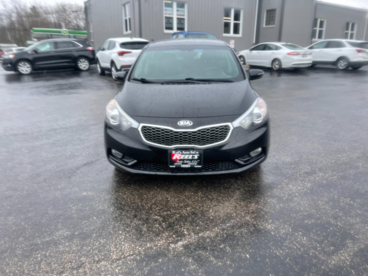 2016 Black /Black Kia Forte 5-Door LX (KNAFK5A8XG5) with an 2.0L I4 DOHC 16V engine, 6-Speed Automatic transmission, located at 547 E. Main St., Orwell, OH, 44076, (440) 437-5893, 41.535435, -80.847855 - Photo#1